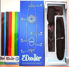 3doodler 3d printing pen &amp; doodle stand starter kit - doodle free p&amp;p worldwide! for sale