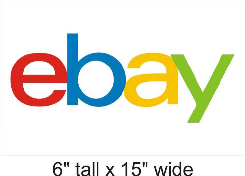 EBAY LOGO Decal Vinyl Car i Pad Laptop Window Wall Sticker-FA 188