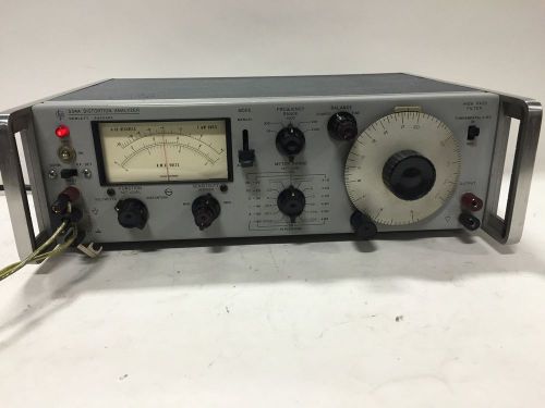 HP HEWLETT PACKARD 334A DISTORTION ANALYZER -TESTED