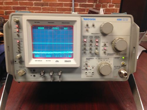 Tektronix 496 Spectrum Analyzer