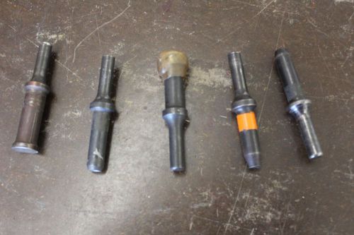 5 PIECE RIVET PTI TOOL SHANKS, AIRCRAFT TOOL PNEUMATIC