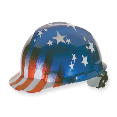 Hard hat, frtbm, slttd, usflagstars&amp;#x2f;stripes 10052945 for sale