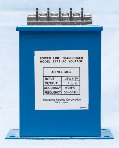 Yokogawa Electric Corp. 2472 Power Line Transducer dq