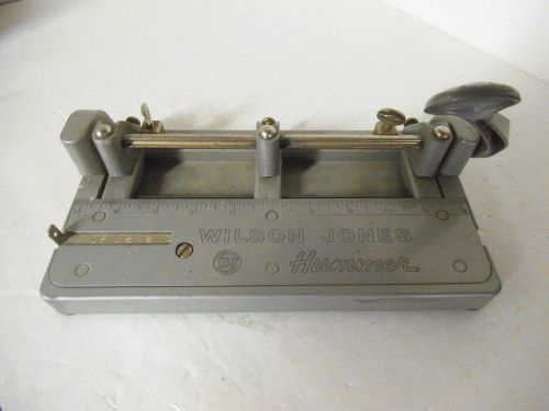 Vintage 3 hole paper punch....by wilson jones..(the hummer) for sale