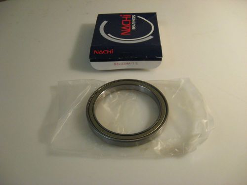 Nachi-Fujikoshi Bearing, 6814 ZZ, 93x23HA-1-S, New in Box