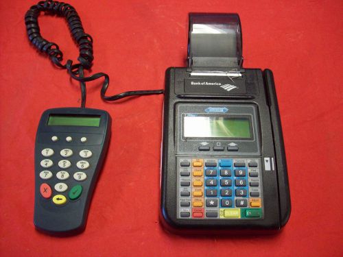 HYPERCOM T7PLUS CREDIT CARD 7 TERMINAL PAYMENT MACHINE POS MERCHANT READER P1300