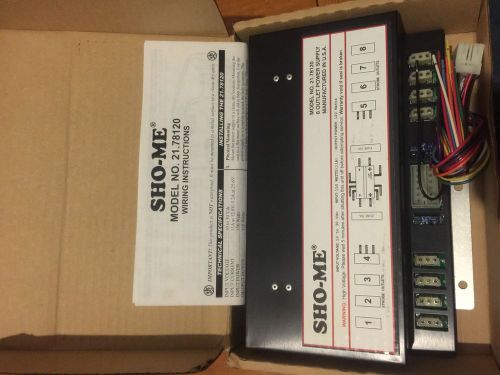 SHO-ME MODEL NO.21.78120 8 OUTLET POWER SUPPLY   NIB