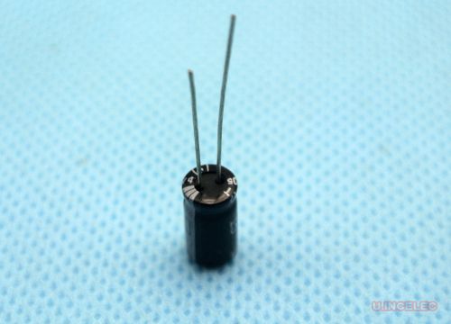 50pcs 1000uF 10V Electrolytic Capacitor 105degC 2000hrs long life LS