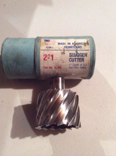 Jancy s2000 2&#034; diameter 1&#034; depth slugger cutter broach bit broaching drill mag for sale