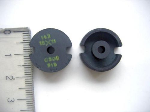 P1811 18x11mm POT Ferrite Cores transformer AL=400 N48 ~B65651-D0400-A0, 7sets