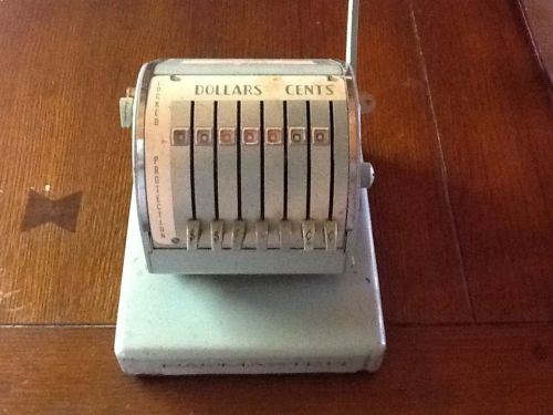 Vintage Paymaster Check Writer Machine