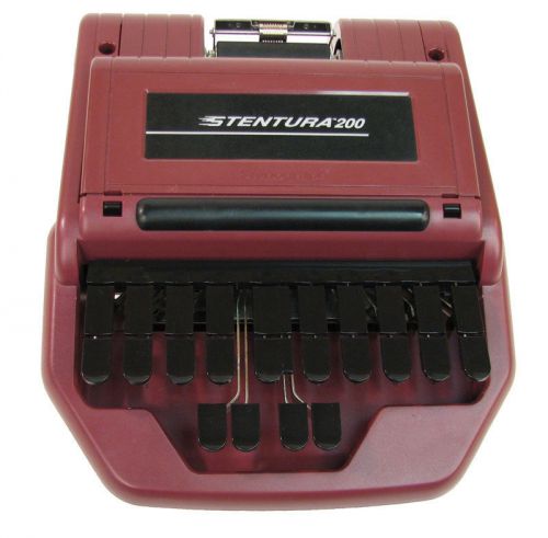 Stenograph® Stentura® 200 Beginner Student Package Burgundy