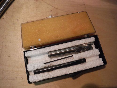 NEW OLD STOCK DURA MILL 1/2&#034; ENDMILL AND 1/4&#034; MINATURE THINBIT INSERT HOLDER