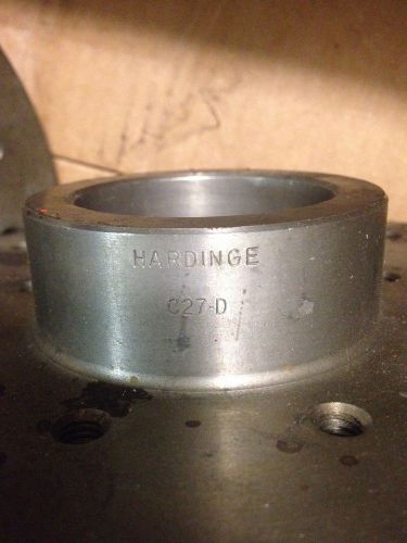 HARDINGE CHUCK 9&#034; FIXTURE PLATE C-27D THREADED MOUNT WITH T SLOTS