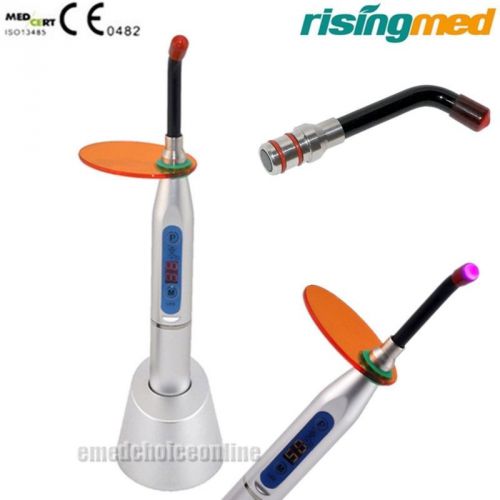 CE&amp;FDA  Dental 1500mw5W Wireless Cordless LED Curing Light Lamp+ 2 fiber tips ca