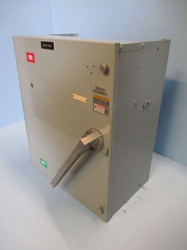 ITE Siemens 800 Amp 600V VF357TL Fusible Vacu-Break Panelboard Switch 800A