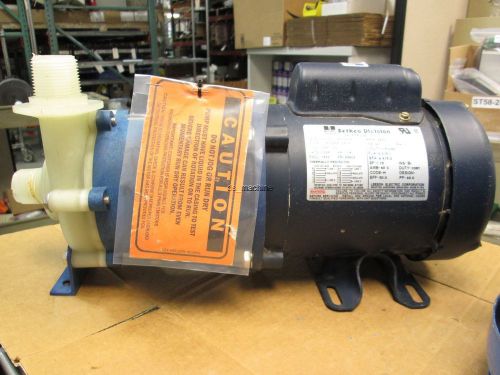 Sethco 342-FVAA End Suction Magnetic Drive Pump 20GPM 28&#039; Head 1/4HP 1&#034; x 1&#034;