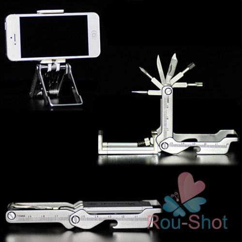 Super IFOOTAGE Multi-Functional Mini Stander Beetle-X1 Gadgets Folder Silver