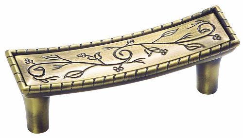 Amerock BP4465EB Vineyard Pull Crescent, Elegant Brass, 3-Inch Center-to-Center