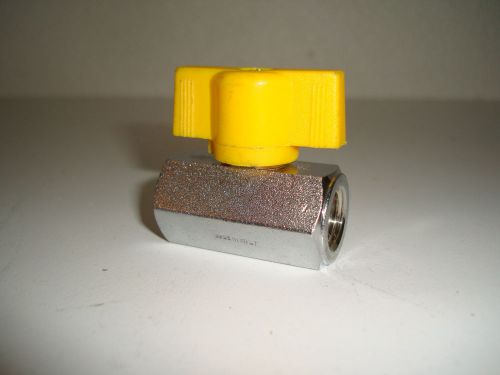 High Pressure Stainless Steel Shut off valve (1/4&#034; ball valve)