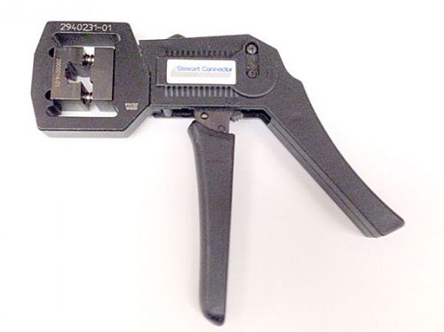 Stewart Connector Modular RJ45 Crimp Tool 2940231-01