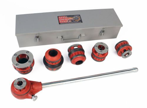 SDT 12R Manual Ratchet Threader fits RIDGID ® 700 36475 with Alloy NPT Dies