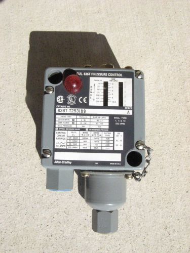 NEW 836T-T253JX9 Allen-Bradley Pressure Control Switch