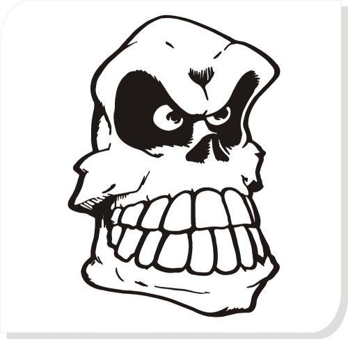 junkies skull zombi car vinyl sticker decals truck window bumper decor #77