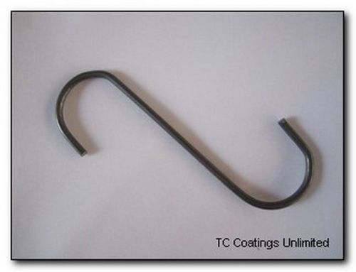 Powder Coating Coat Paint - Hooks - S-Hooks .120 x 4&#034; (50 Count)