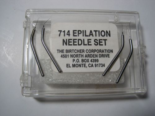 Birtcher ConMed Reusable Epilation Needle Set 714-S 4-Pack USG