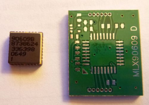 Melexis MLX90609 Angular Rate Sensor Gyroscope with Prototype PCB