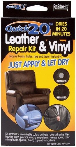 Master 18081 restor-it quick 20 no-heat office leather and vinyl repair kit, ... for sale