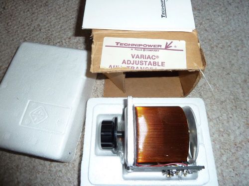 NEW TECHNIPOWER Variac ADJUSTABLE  Auto transformer 301- 5110 NICE!