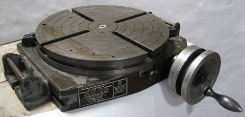 Bridgeport 15&#034; horizontal rotary table model rt-15 made in usa for sale