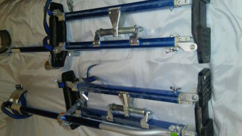 Aluminum drywall stilts