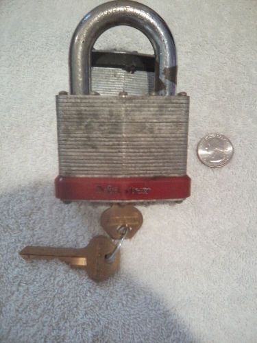 MASTER PADLOCK MODEL 19 - huge master padlock #19- master lock no 19