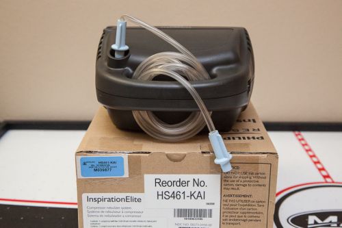 PHILIPS RESPIRONICS INSPIRATION ELITE PORTABLE COMPRESSOR NEBULIZER HS456