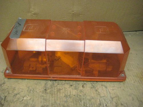 Federal Signal Target Tech Highlighter SAE-WW3-93 amber caution light 16x7&#034;