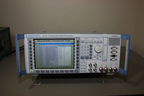 Rohde Schwarz CMU200 with GSM, WCDMA, HSDPA, Bluetooth, Calibrated with Warranty