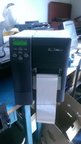 Zebra Z4M Plus Thermal Label Barcode Network Printer