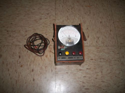 JBT Instruments Voltmeter Temperature Gauge Untested for parts