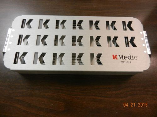 Teleflex # KM71010 KMedic Kirschner Wire &amp; Steinman Pin Case