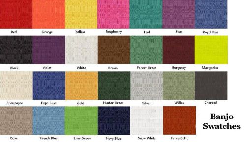 20+ Colors 8ft. Banjo Decorative Drape