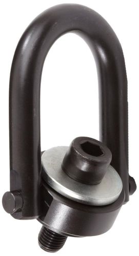 Jergens 23462 black oxide alloy steel center pull standard u-bar hoist ring, m12 for sale