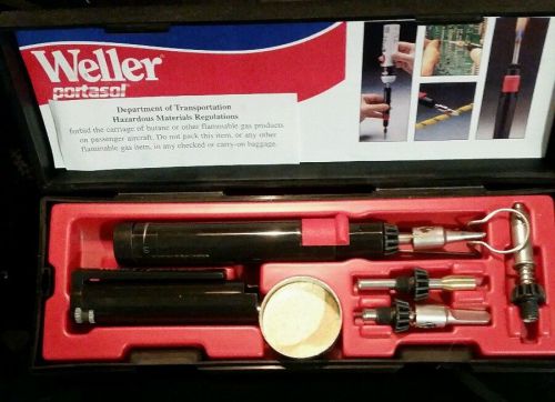 Weller Portasol P-1K Cordless Refillable Butane Gas Powered Soldering Tool new