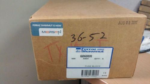 NEW - 6631R Ferraz Shawmut 1-Pole Fuse Block 600V 401A-600A Class R 5+ available