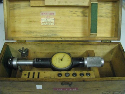 Standard Dial Bore Gage 1 1/2 - 2 5/32&#034; .0001&#034; in case FI5