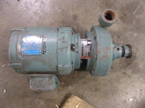 BELL &amp; GOSSETT 1531 PUMP W/ CENTURY 5HP MOTOR #513148J MOD:3114TB USED