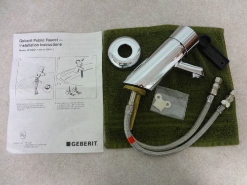 New GEBERIT Metering Public Commercial Faucet Bathroom Self-Closing Tap Fixture