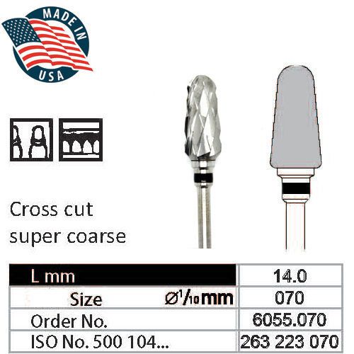 Wilson usa tungsten carbide cutter hp drill bit dental extra coarse large cone for sale